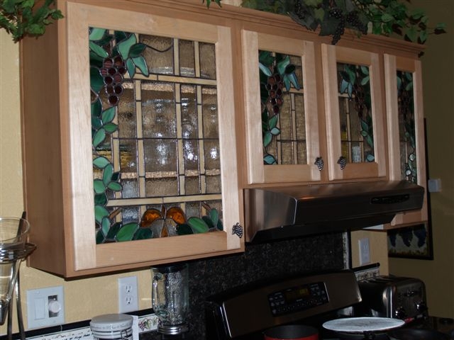 Picture of California Stained Glass Kitchen